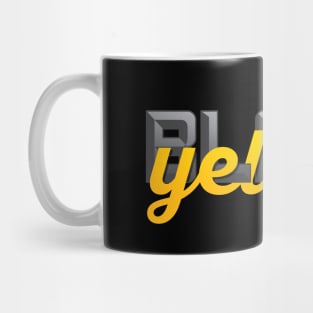 Black and Yellow Pittsburgh Fan Mug